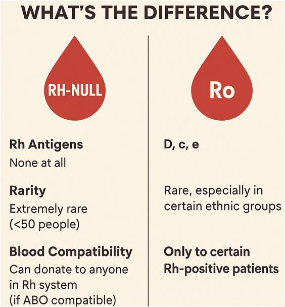 Rh-null vs. Ro Blood Type: What is the Difference?